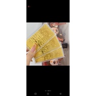 ROSE 0.2g AU999 Gold Bar golden Limited edition release plate gold