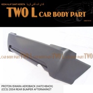 Proton Saga Iswara 2004 Rear Bumper LMST Aeroback PP material iswara rear bumper Saga Rear Bumper