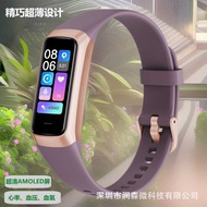 New Smart Bracelet C60 Bluetooth AMOLED Heart Rate Blood Pressure Blood Oxygen Body Temperature Spor