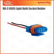 Car Headlamp High Beam HB3 9005 Light Bulb Socket Connector Soket Mentol Lampu Tinggi Kereta