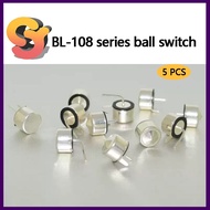 [Ready Stock Supply] 5PCS BL-108 Series Omnidirectional Ball Switch Tilt BL-108H-5/10/15/30/45/60XH 
