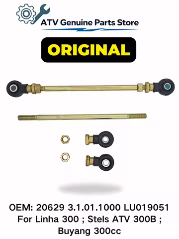 2PC Original Steering Tie Rod Assy Suit For Linhai 260 300 400 ATV Stels 300 BUYANG 300cc ATV 20629 