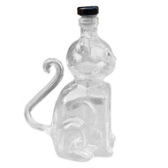 P.K.YO-Whiskey Cat Bottle Large Capacity Funny Whiskey Cat Bottle Whiskey Cat Bottle Home/Bar Decor