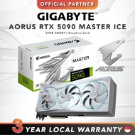 GIGABYTE AORUS GeForce RTX 5090 MASTER ICE | 32GB GDDR7 | Graphics Card