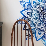 Mandala Lotus Vinyl Wall Sticker Lotus Flower Datura Zen Decor Decals Sticker