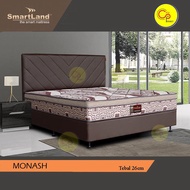 Tempat Tidur Kasur Springbed Smartland Monash King Size