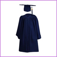Kids Graduation Cap and Gown Matte Graduation Gown for Kids Children's Academic Dress School Uniform