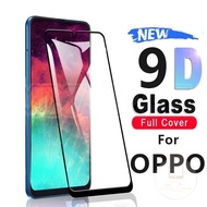 9H Full Cover Tempered Glass For Oppo A57 A77s A77 A17 A58 A55 A78 A16 A74 A54 A95 Reno 8T 8 7 8Z 7Z 6 5Z 6Z 5 4F A15 A35 A53 A92 A52 A72 A31 A33 A11K A9 A5 A7 A12 A5S A3S A12E A37