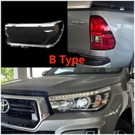 FOR TOYOTA HILUX REVO (LOW SPEC / HIGH SPEC..) 15-18 HEADLAMP COVER HEADLIGHT COVER LENS HEAD LAMP