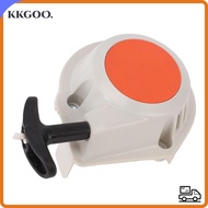 KKGOO Recoil Starter Assembly, 3 Screws Included White Rewind Starter, ABS Easy to Install Plastic R