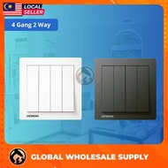 SIEMENS Delta 2 Gang RJ45 CAT6 Faceplate RJ45 Wall Socket Network Socket 2 Ports Blank Plate Data Wa