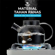 Fireproof Glass Teapot Maker Chinese Tea Pitcher Glass 1L - BR-384