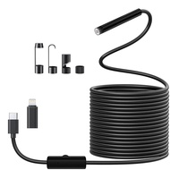 1920P HD 3 in 1 Endoscope Camera for iPhone Android Type-C HD IP67 Waterproof Borescope Single/Dual 
