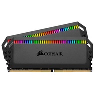 Corsair Dominator Platinum RGB 16GB (2x8GB) DDR4 3200 (PC4-25600) C16 1.35V, Optimized for AMD DDR4