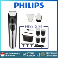 Asli 5 In 1 Mesin Potong Rambut Gunting tukang cukur profesional Alat Cukur Kumis Elektrik Pemangkas bulu hidung Alat Cukur Rambut Peralatan tata rambut Mesin Cukur Rambut Alat cukur elektrik cambang bulu hidung Alat Cukur Rambut Tanpa Kabel