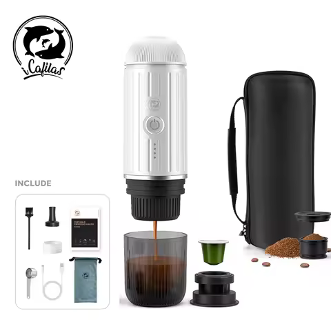Auto Espresso Coffee Maker Portable Coffee Machine Wireless Electric Espresso Maker Fit Nespresso Ca