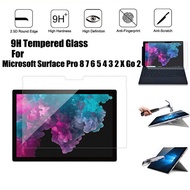 Tempered Glass For Microsoft Surface Pro 9 Pro 8 Surface Pro 7 6 5 4 Pro 3 2 X Go 2 Go 3 Protective Film Screen Protector For Pro7 ProX Pro6 Pro5 Pro4 Pro8