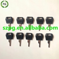 10PCS D250 Ignition Keys for Case IH Tractor Dozer Backhoe For Case/International Harvester Excavato