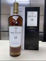 門市現金回收 Macallan 18 Sherry Oak 2021 Release 麥卡倫 18年 威士忌 雪莉桶