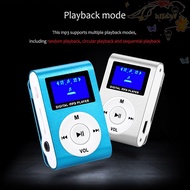 BLISS MP3 Music Player Best Gift Lithium Battery Clip LCD Screen FM Radio