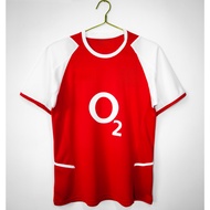 #A 02-04 Home Away Retro Soccer Jersey Football