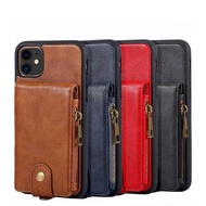 2702可插卡八達通皮套手機電話殼新IPHONE 11 PRO 6 7 8 X PLUS XS XR MAX