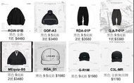 Goopi 外套褲子RGW-01B, GOF-A3, RDA-01P, G.A.T-01P, MEquip-B5, MOX-01, G-R1M, MELSIGN