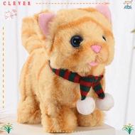 CLEVERHD My Realistic Robot Cat, Barking Tail Wagging Simulated Robot Puppy Cat, Fashion Soft Stuffe