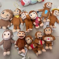 Update 7 March George keychain Plushies Curious George Doll Monyey keychainmonkey
