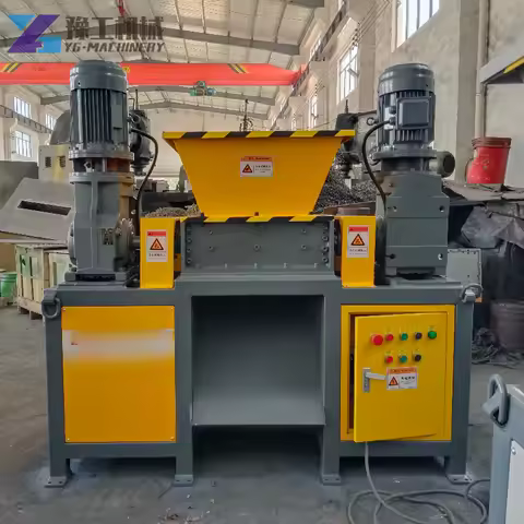 YG Plastic Recycling Small Pet Bottle Crusher Plastic Shredder Machine Plastic Shredder Machine