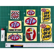 STP / Team STP / STP Son Of A Gun / STP Go with Captain Go / STP Flag Sticker Cutting Overlapping Re
