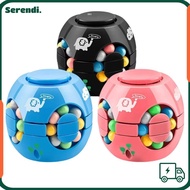 SERENDI Rotating Ball, Plastics Rotating Ball Magic Bean Cube Spinner, Finger Gyro  Finger Spinner G