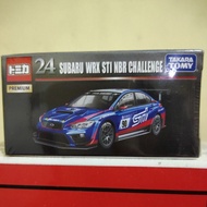 Tomica premium 24 Subaru wrx diecast car