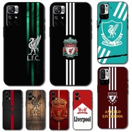 【D18】Liverpool FC for Redmi 6 6A Pro 7 7A 8 8A 9 9A 9C 9T NFC TPU Soft Black Silicone Case