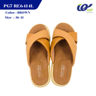 IQ STYLE รองเท้าแตะเพื่อสุขภาพแบบสวม รหัส PG7-RE6414L