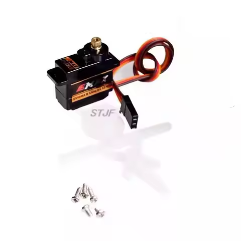 EMAX ES08MA ES08MAII 12g Mini Metal Gear Analog Servo for Rc Hobbies Car Boat Helicopter Airplane Rc