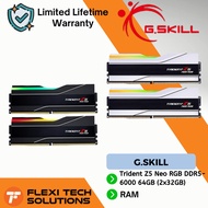 Flexi Tech G.SKILL Trident Z5 Neo RGB DDR5-6000 CL30-40-40-96 1.40V 64GB (2x32GB) AMD EXPO / INTEL X
