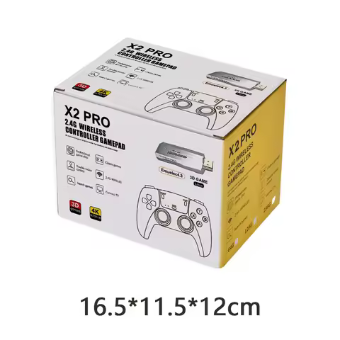 HOT X2 PRO Retro Game console 4K 3D home gaming arcade wireless retro TV Home game console GD10 Game
