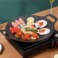 Je.id Non-Stick Conduction Frying Pan 34CM Non-Stick Frying Pan Ceramic Frying Pan BBQ Grill Non-Sti