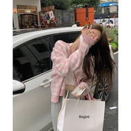 SHINY SQUARE CARDI KOREAN CARDIGAN SWEATHER KOREAN SWEATER WOMEN PREMIUM KNIT MATERIAL