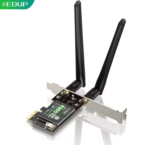 EDUP BE9720 WiFi 7 Tri-Band PCIe Network Card BE9300 MT7927 Chip with Bluetooth 5.4 PCIE Wireless Ne