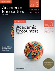 Academic Encounters Level 3 2-Book Set (RandW Student's Book with Digital Pack, LandS Student's Book