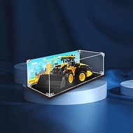Acrylic Display case with Screw for Lego® Volvo L120 Electric Wheel Loader 42209(Lego Set is not Inc