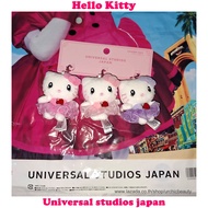 Hello Kitty Charm Set Universal Studios Japan ตุ๊กตาคิตตี้ ของแท้จากสวนสนุกยูเอสเจญี่ปุ่น