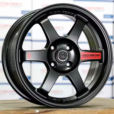 2025 Double Spell Silver Grey Forged Sport Rims TE37 Passenger Car Alloy Wheel Rim for Rays Volk Rac