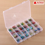 Multifunctional Grid Box Jewelry Storage Box