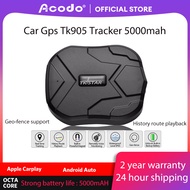 Acodo Car GPS Tracker 90 Days Standby Vehicle Waterproof Magnet Voice Monitor (2G/5000mAh) [Free Web