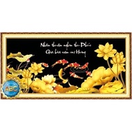 - Diamond painting of nine fishes, Hoa Van Su Hung Y8182 y8183 vs118 vs117 vs119 DF084 y8224 y8223