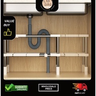 Under Sink Shelf (Extendable) / Expandable Under Sink Multipurpose Rack