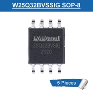 5pcs 25Q32BVSIG SOP-8 W25Q32BVSIG W25Q32BVSSIG SOP8 SMD Serial Flash Memory Chip IC new original